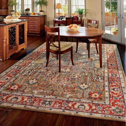 karastan spice market myanmar tobacco Area Rugs 8'ROUND Round Rug 90668 80153 R096 consumer content from plastic bottles Spice Market