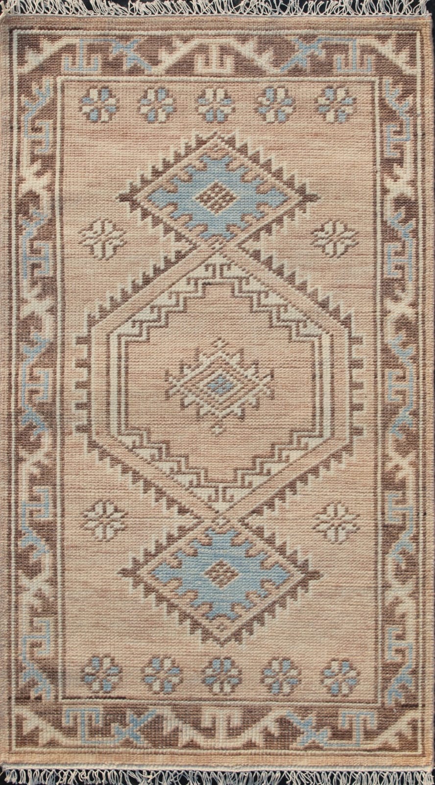 Oushak Rose/Brown Rug 3'0" x 5'1" (101954)