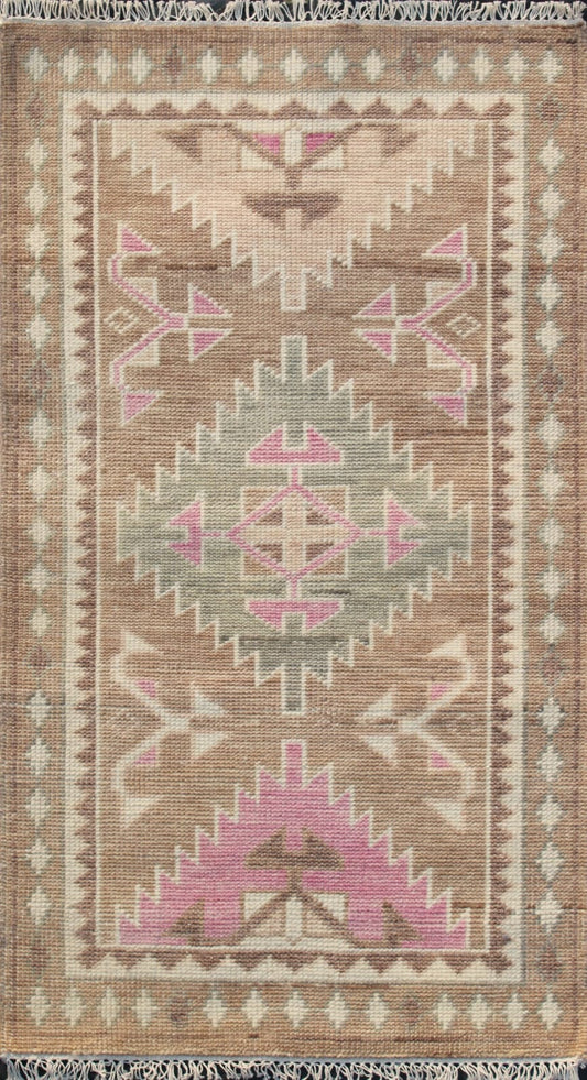 Oushak Brown Rug 3'0" x 5'2" (101956)