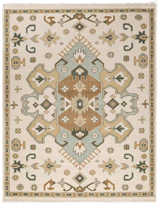 Oushak (OU-79) Ivory Rug