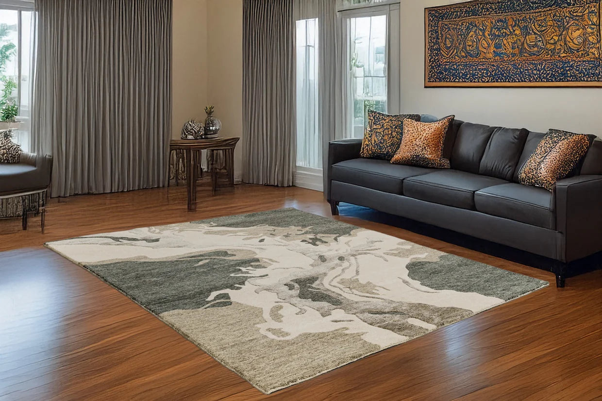 Genesis (GE-205) Ivory/Gray Rug