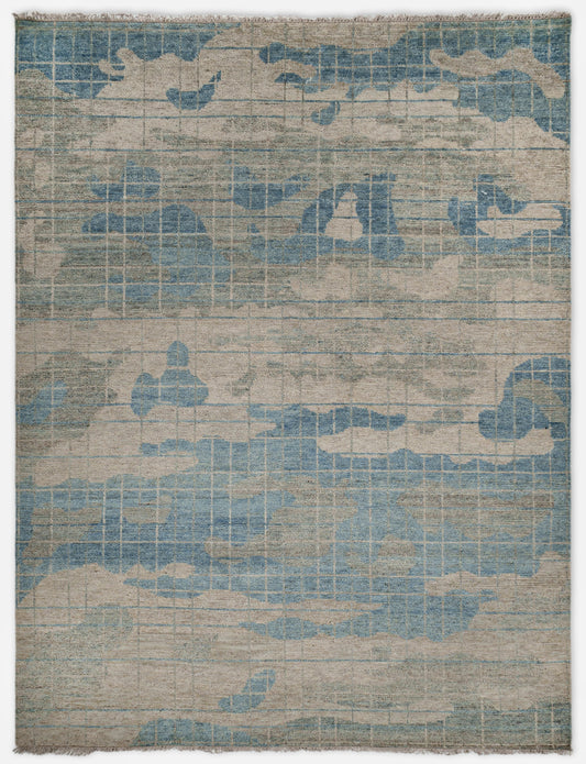 Del Mar (DM-169) Ivory Blue Rug