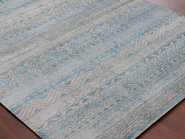 Feza (Aqua Blue) Rug