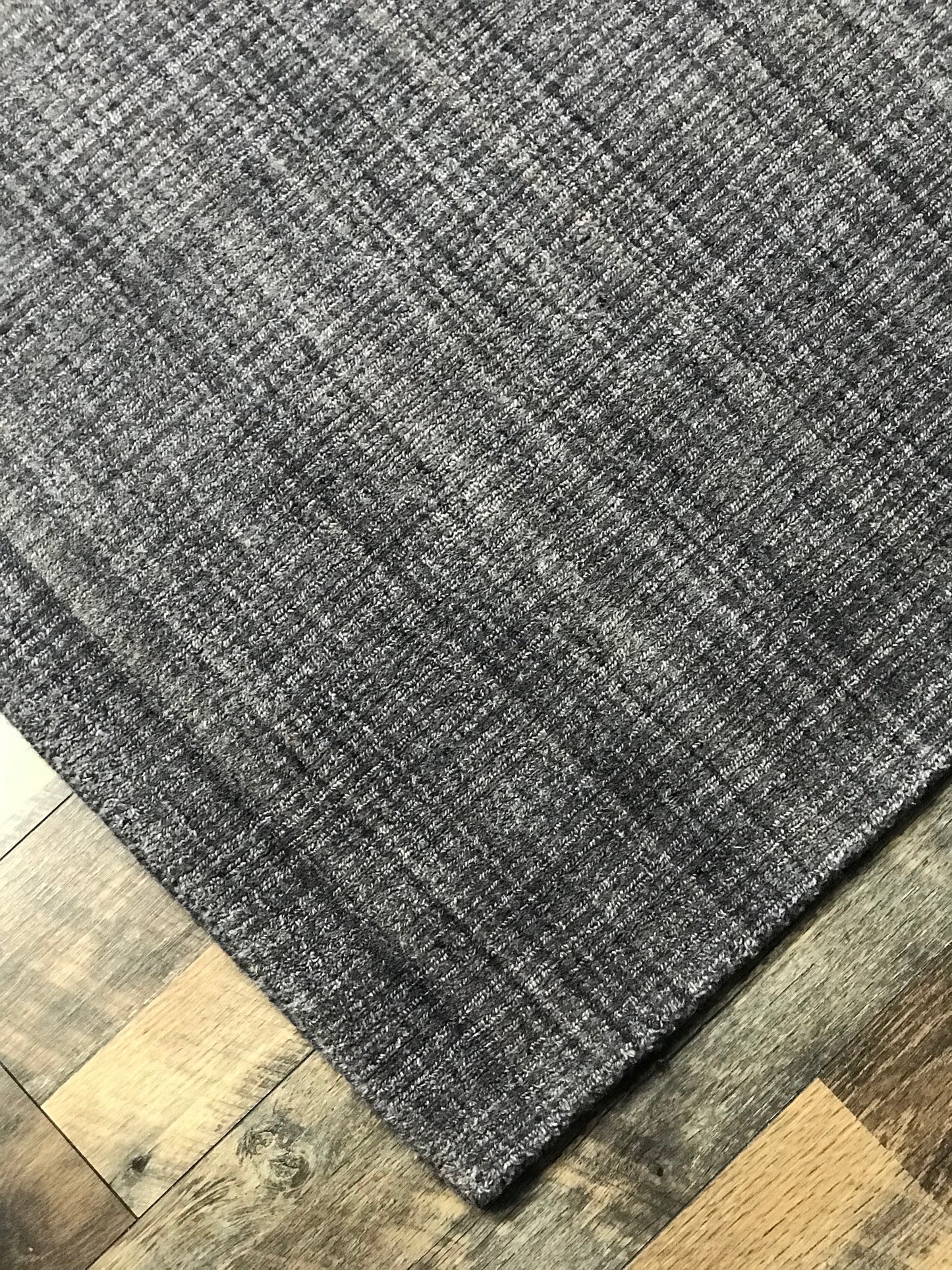 Basix Structure (BAST-1) denim area rug restoration hardware modern rugs online handmade rugs indian rugs wool rugs