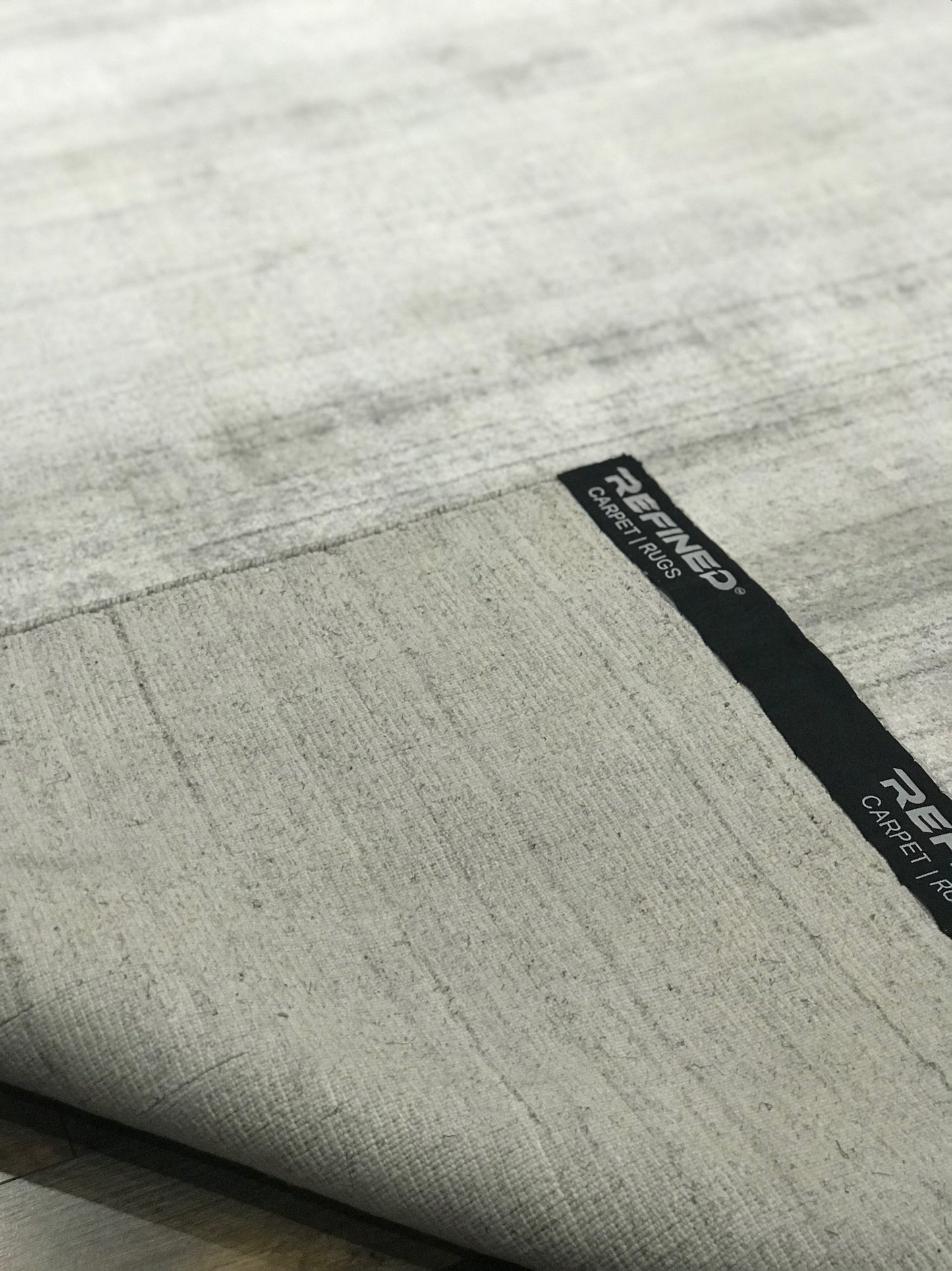 refined area rugs basix collection solid colored wool viscose ivory area rug online affordable handmade hand knotted rug store orange county
