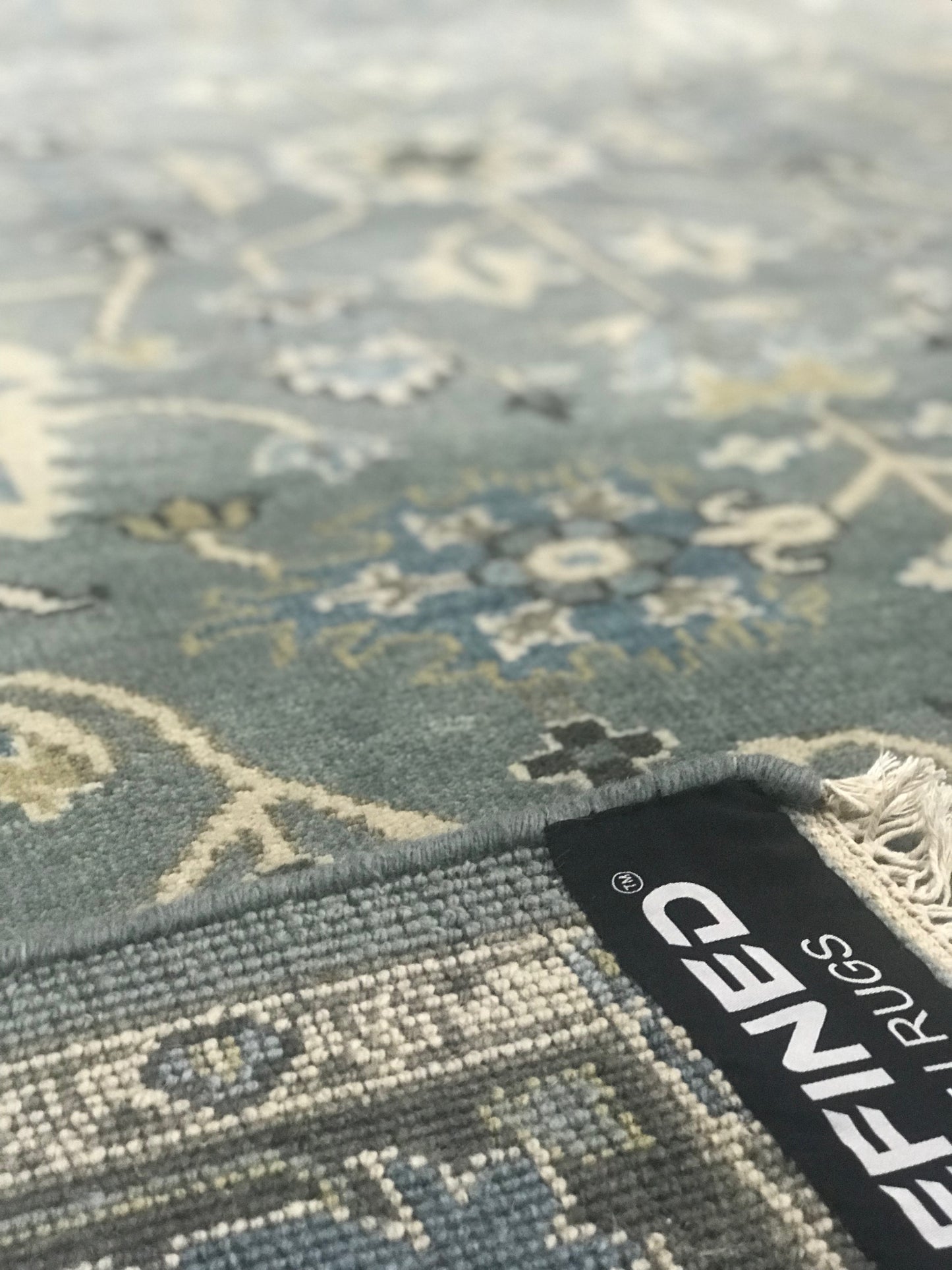 Classique Collection (CL-1) Steel Blue Rug traditional rug online area rug store orange county affordable