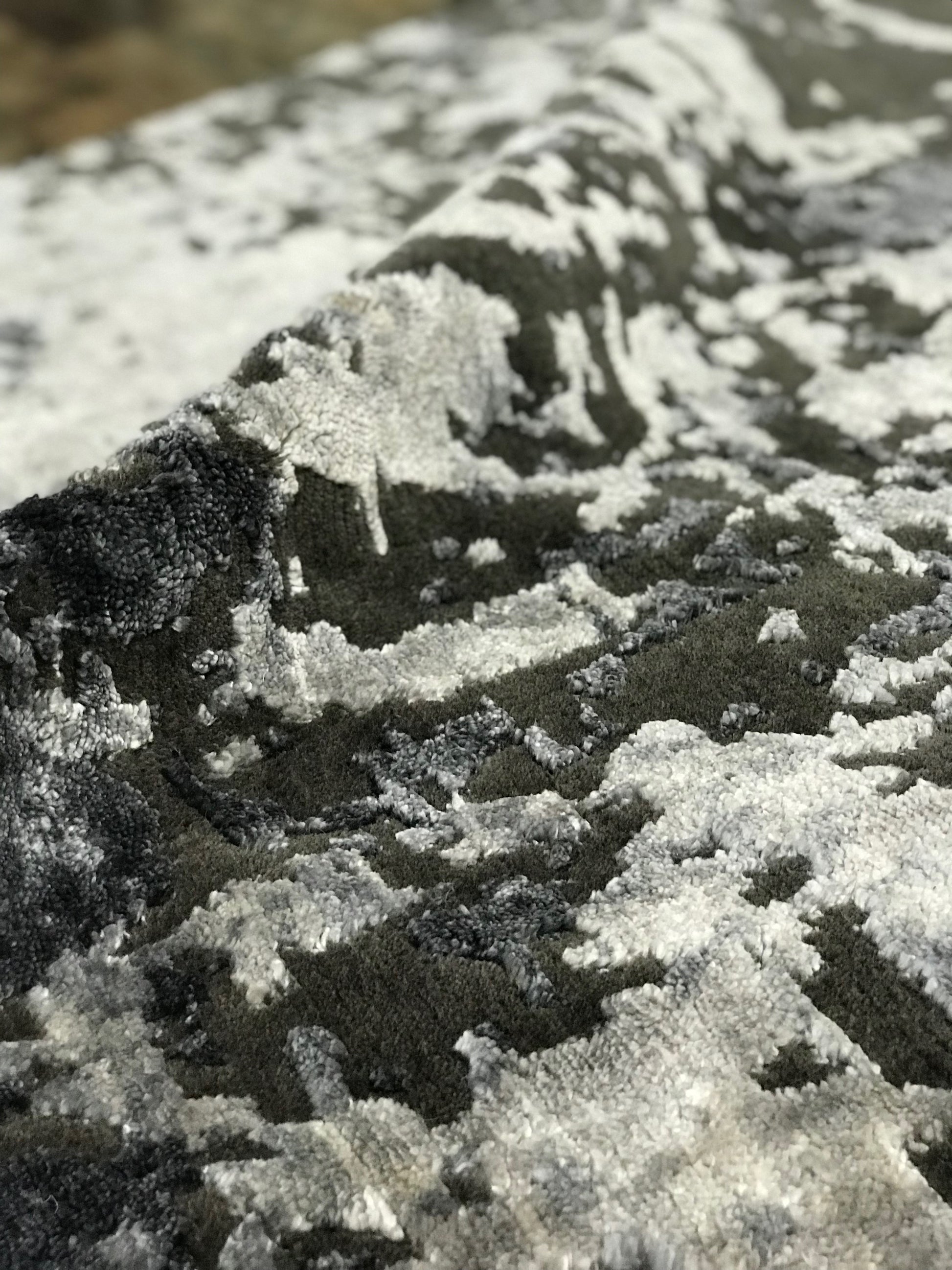refined carpet rugs cascade collection hand knotted handmade area rugs modern wool and bamboo silk affordable online rug store orange county slate gray