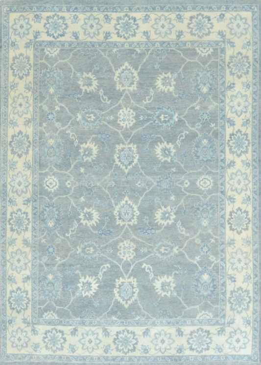 Rustic Collection (RU-4) Sage Blue Rug