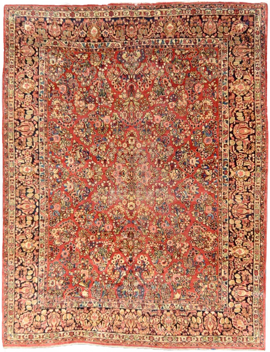 one of a kind vintage area rug antique persian rug online affordable large red gold unique
