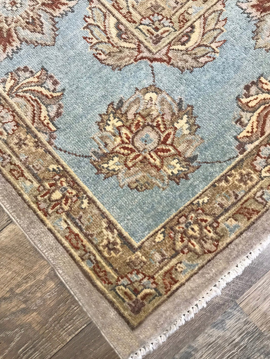 one of a kind pakistan oshak 8 x 10 area rug hand-knotted handmade traditional area rug online rug store