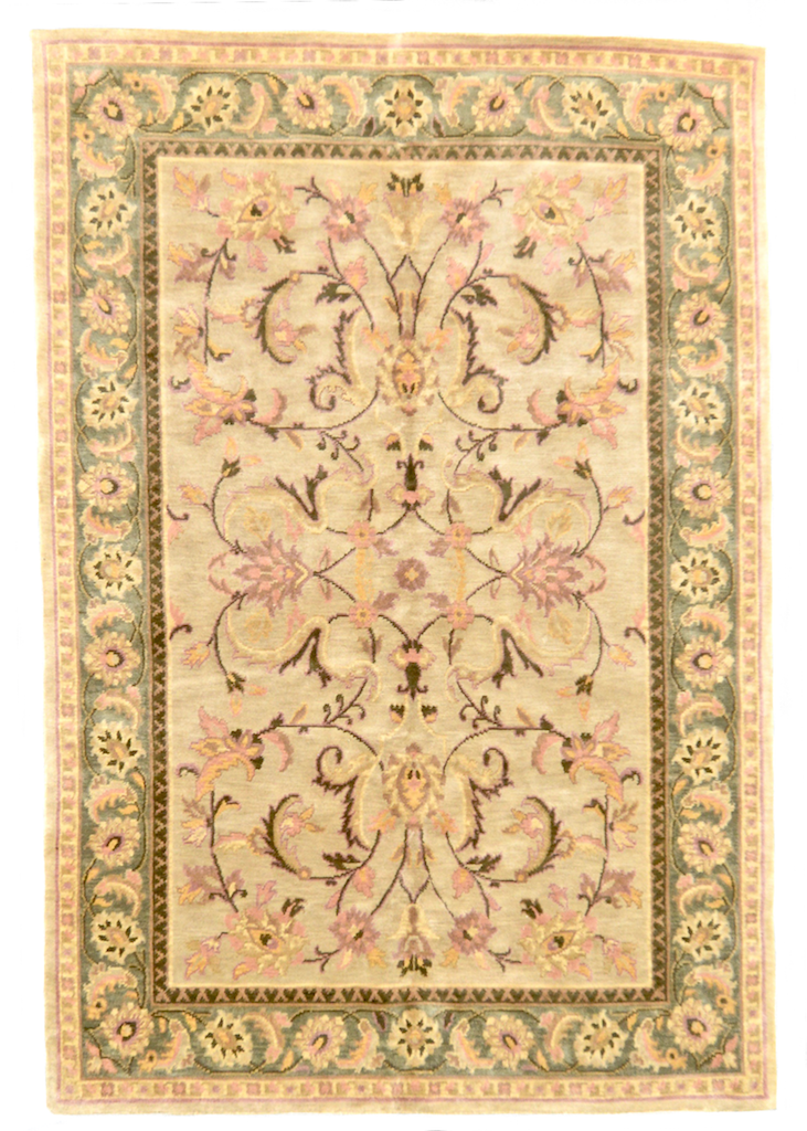 one of a kind vintage chinese rug floral handmade handknotted rug online