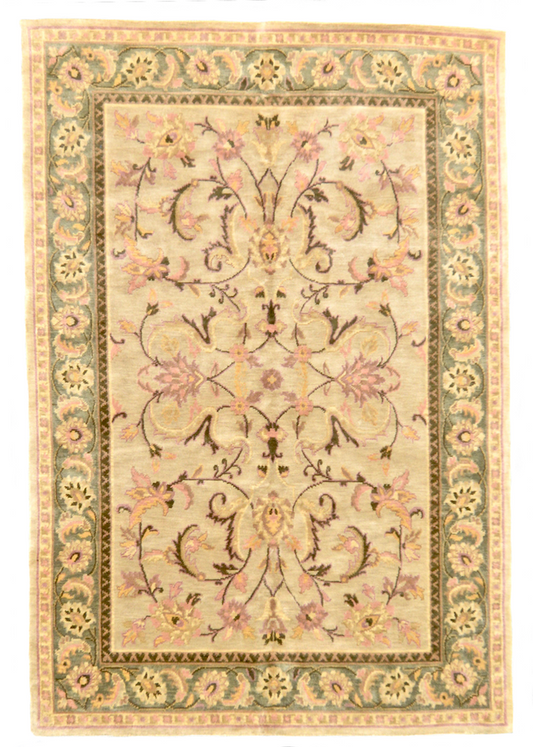 one of a kind vintage chinese rug floral handmade handknotted rug online