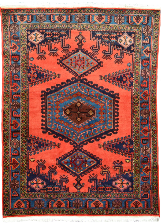 persian hamadan area rug vintage rug vintage carpet antique rug antique carpet online rug store traditional rug affordable refined carpet rugs orange county california southern california