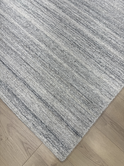 Textured Loop (TL-02) Natural Gray Rug