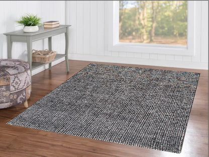 Zenith (ZE-265) Black/Ivory Rug