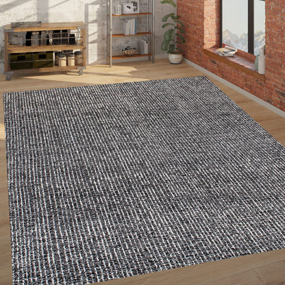 Zenith (ZE-265) Black/Ivory Rug