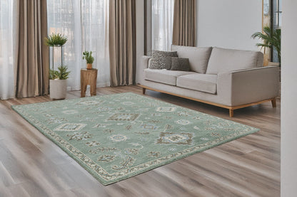 Inspirit (IN-214) Blue-Green Rug