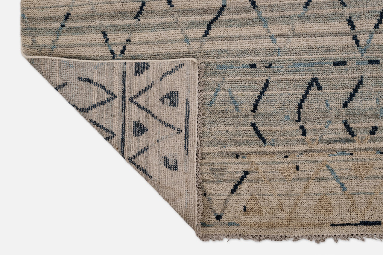 Safi (SA-157) Ivory Blue Rug