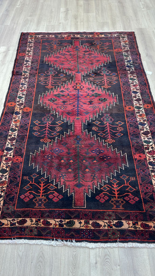 Hand-knotted Semi-Antique Persian Rug (#101855)