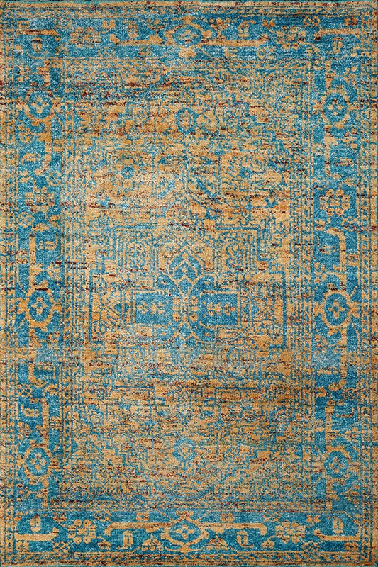 amer silkshine collection saree silk area rug handmade hand knotted indian rug oriental 