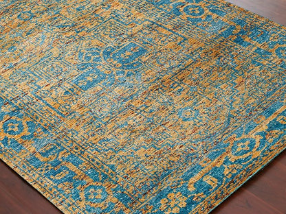 amer silkshine collection saree silk area rug handmade hand knotted indian rug oriental 