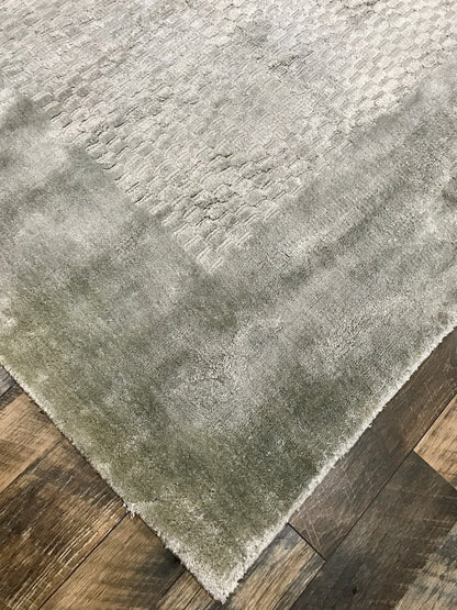 transitional area rugs online soft shiny viscose gray rug