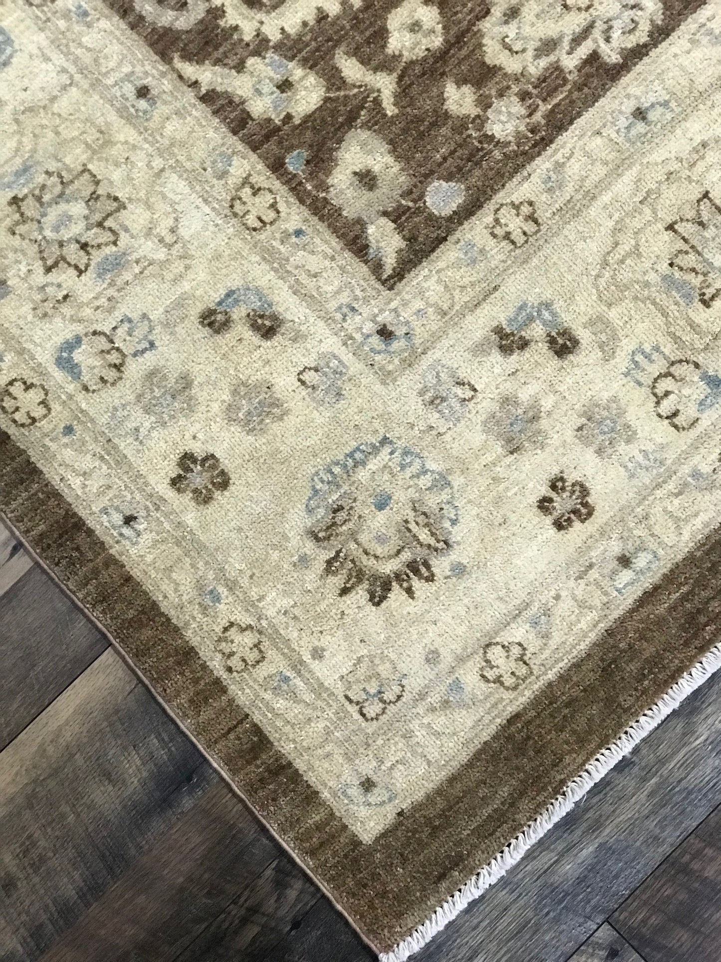 one of a kind vintage pakistan chobi area rug handknotted beige brown gold traditional rug online affordable refined carpet rugs