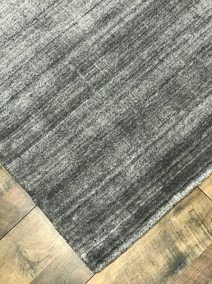 refined carpet rugs area rugs basix collection hand knotted wool and viscose rug solid modern rug online affordable orange county rug store dark gray area rug