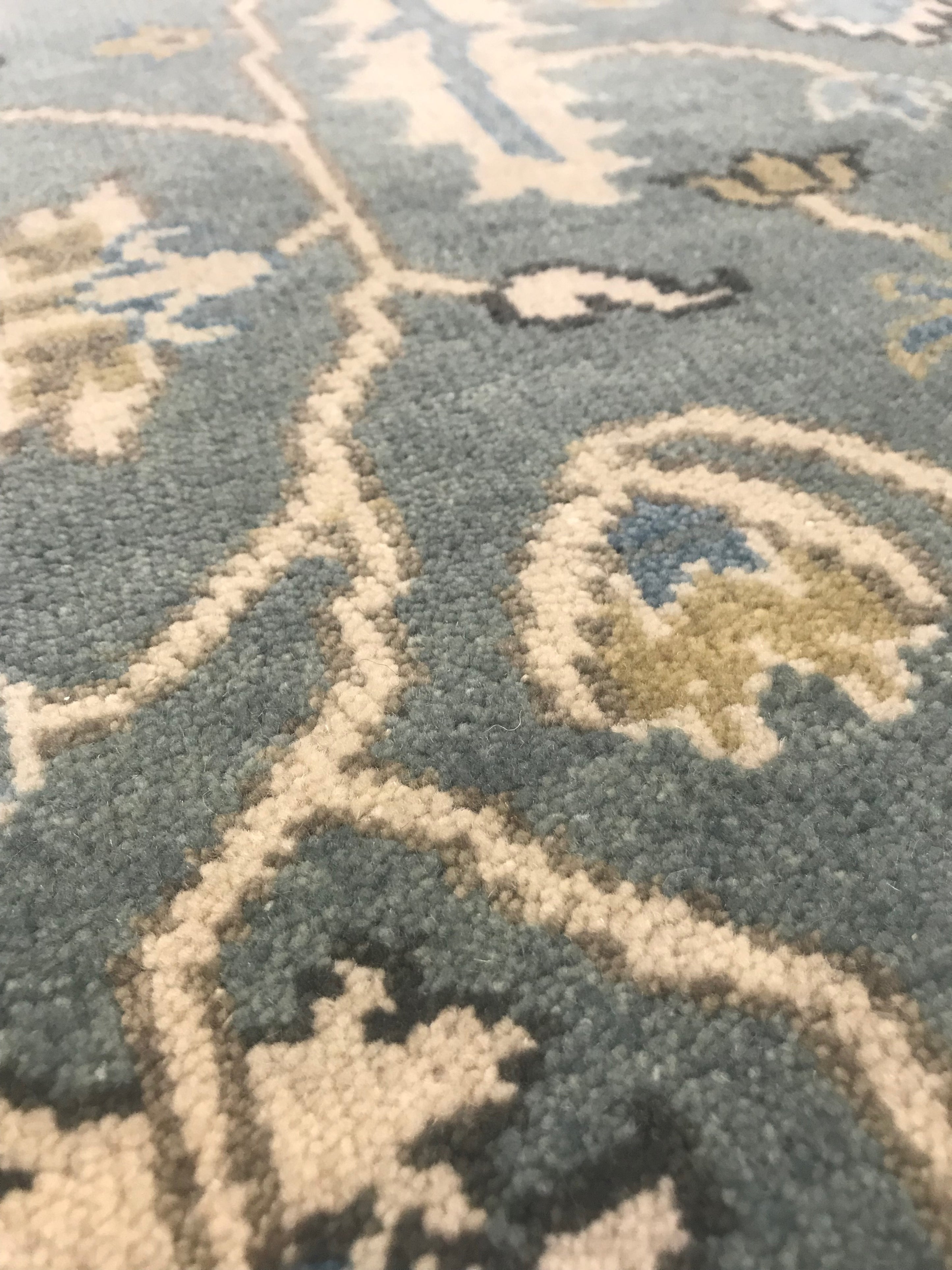 Classique Collection (CL1) Steel Blue Rug Refined Carpet Rugs
