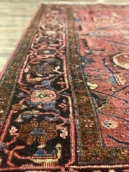 refined carpet rugs hand knotted handmade heriz wool rug traditional vintage one of a kind rug wool online affordable rug store orange county california