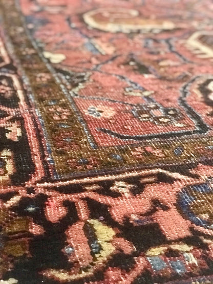 refined carpet rugs hand knotted handmade heriz wool rug traditional vintage one of a kind rug wool online affordable rug store orange county california