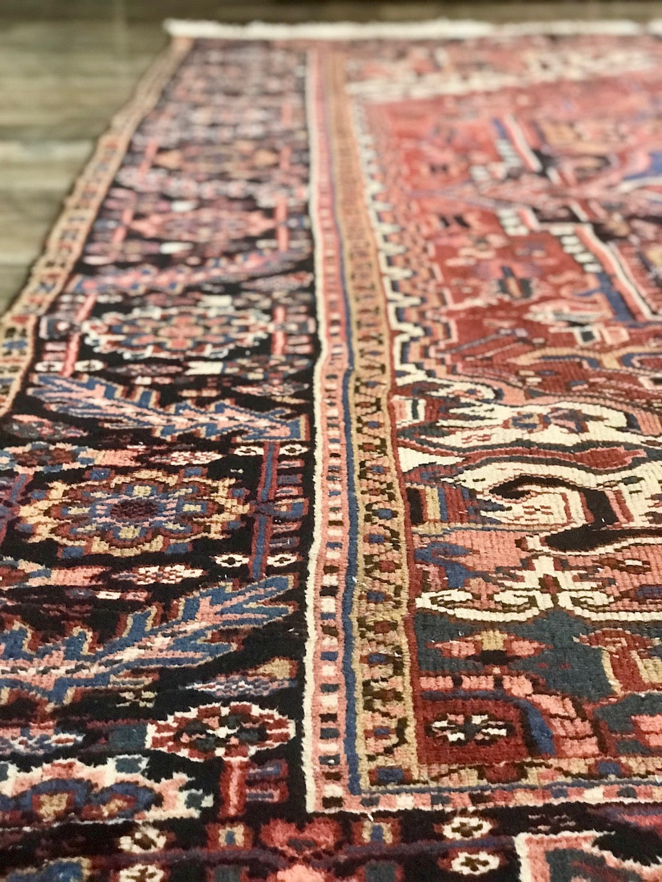 refined carpet rugs one of a kind vintage heriz rug handmade online affordable rug store orange county california traditional area rug