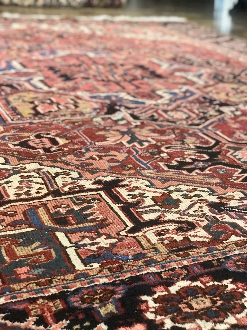 refined carpet rugs one of a kind vintage heriz rug handmade online affordable rug store orange county california traditional area rug