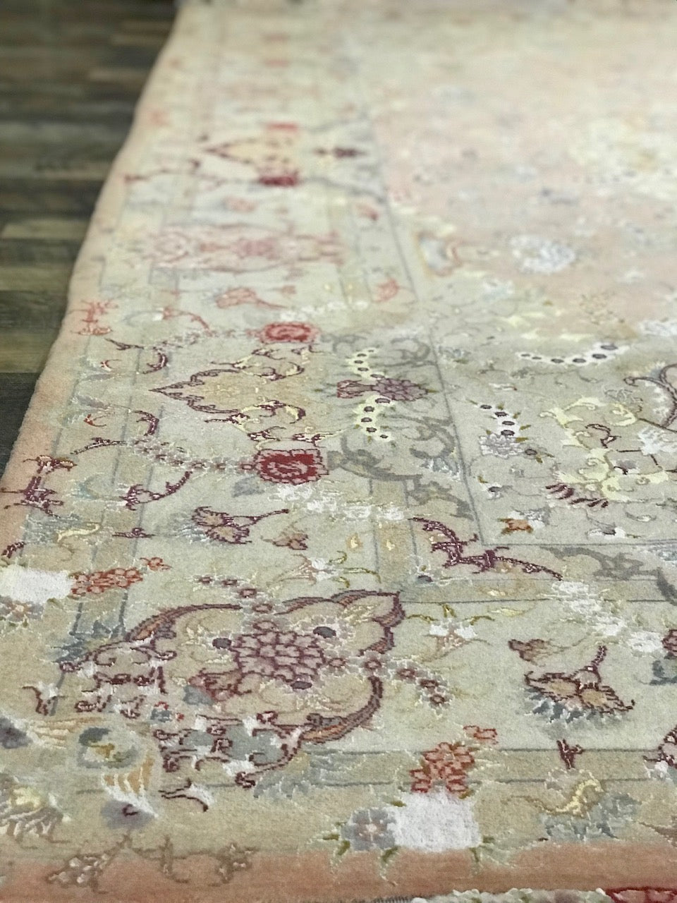 refined carpet rugs one of a kind wool and silk tabriz rug handmade online affordable rug store orange county california traditional area rug