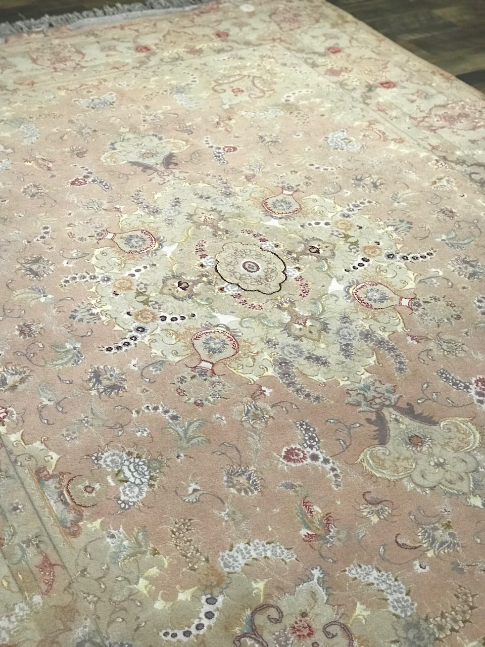 refined carpet rugs one of a kind wool and silk tabriz rug handmade online affordable rug store orange county california traditional area rug