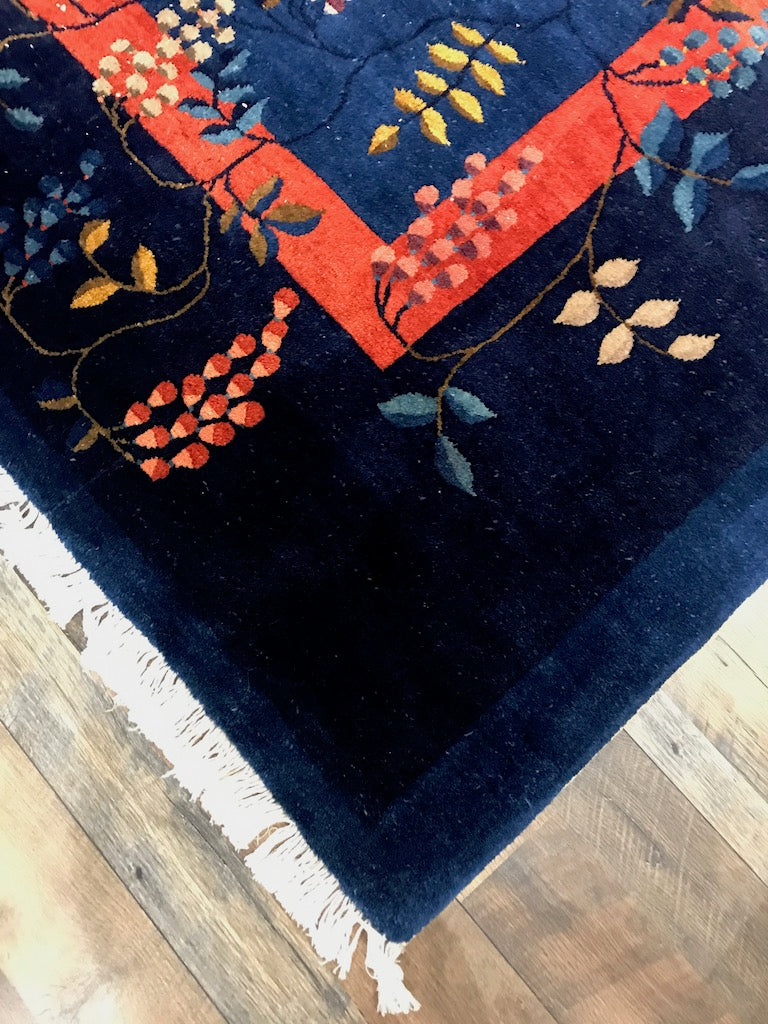 one of a kind vintage area rug antique chinese rug online affordable