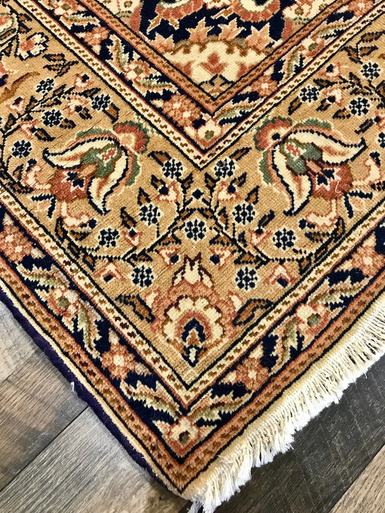 hand-knotted one of a kind turkish area rug vintage online rug store