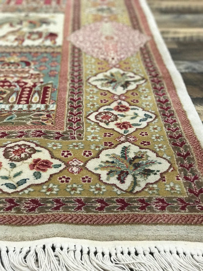 one of a kind chinese area rug hand-knotted handmade traditional area rug online rug store