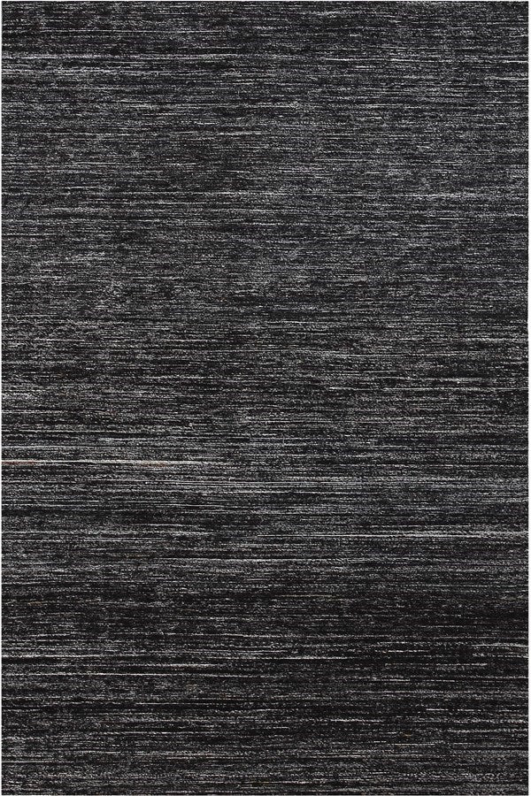 Sari (Black) Silk Rug