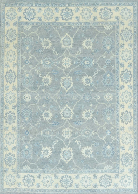 Rustic Collection (RU-4) Sage Blue Rug