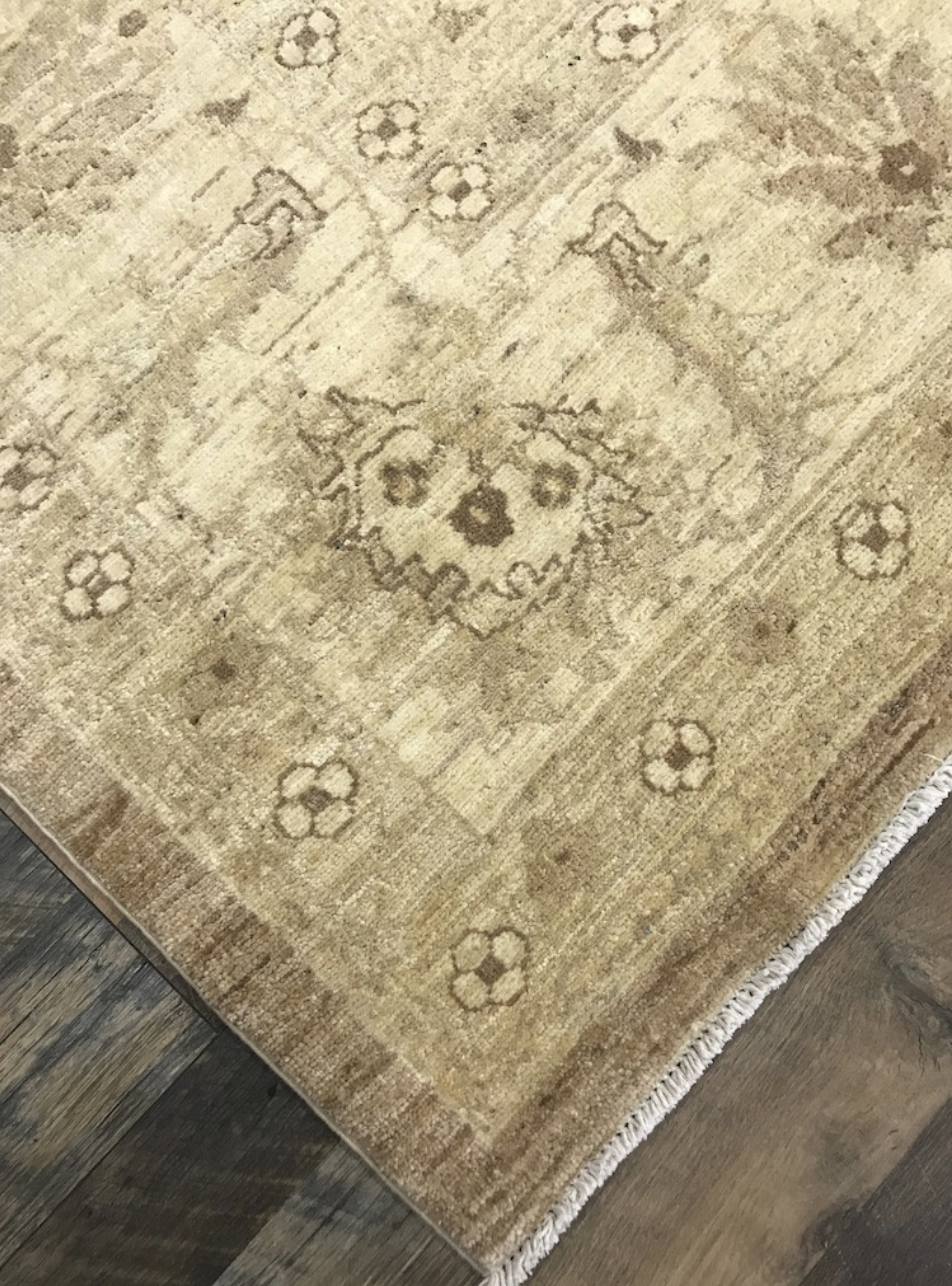 one of a kind vintage area rug antique pakistan chobi rug online affordable beige brown large unique