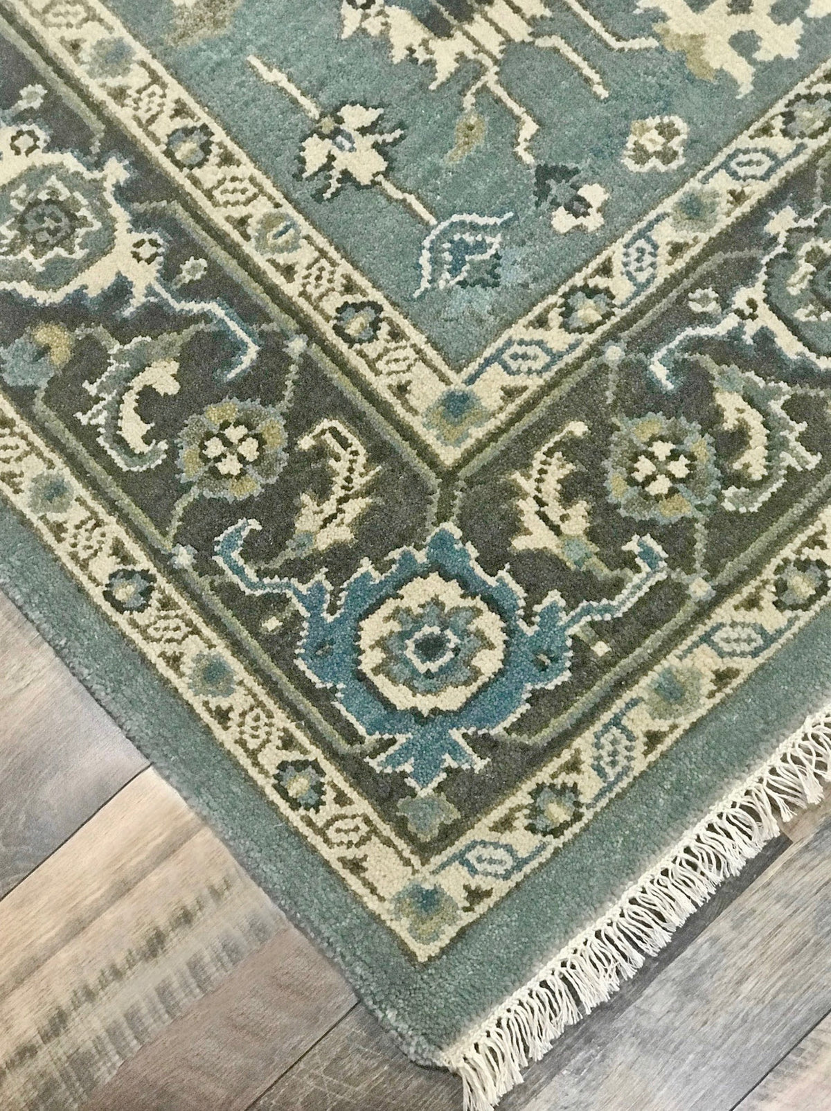 Classique Collection (CL-1) Steel Blue Rug – Refined Carpet | Rugs
