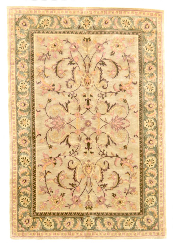 one of a kind vintage chinese rug floral handmade handknotted rug online 