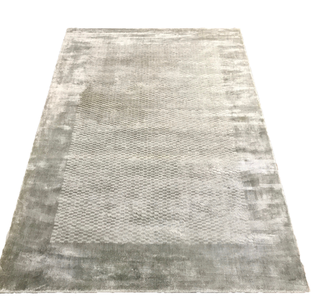 transitional area rugs online soft shiny viscose gray rug