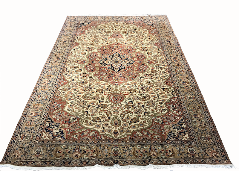 hand-knotted one of a kind turkish area rug vintage online rug store